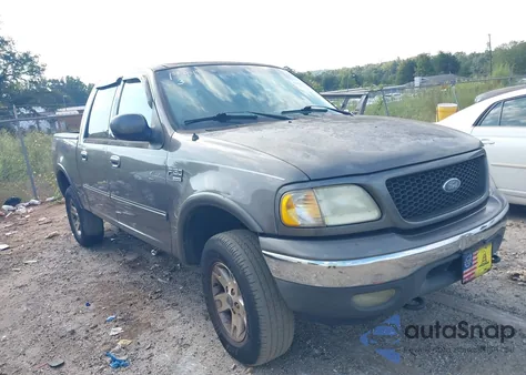 2002 Ford F-150 Lariat/Xlt из США, поврежденный, VIN 1FTRW08L82KB48358
